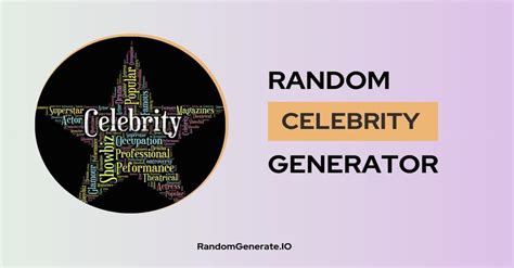 Random Celebrity Generator